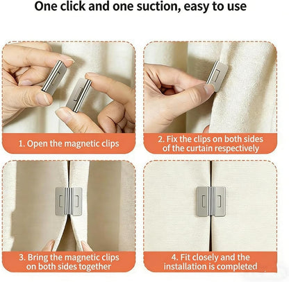 2026 New Magnetic Curtain Clips