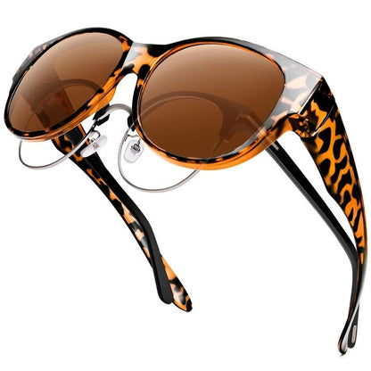📢😎2026 New Polarized UV400 Protection Trendy Round Cat-eye Sunglasses 😺🕶️