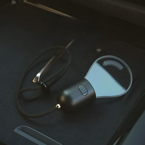 LumiBulb Car Charm 💡 Light-Up Fun for Your Ride