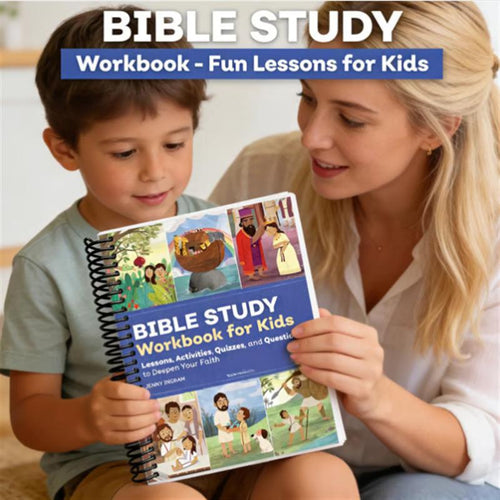 Bible Study Workbook for Kids Notbook