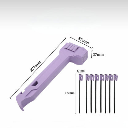 🔨Multifunctional Camping Hammer & Tent Stake Puller