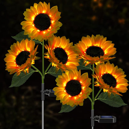 Meagoo Solar Sunflower Lights