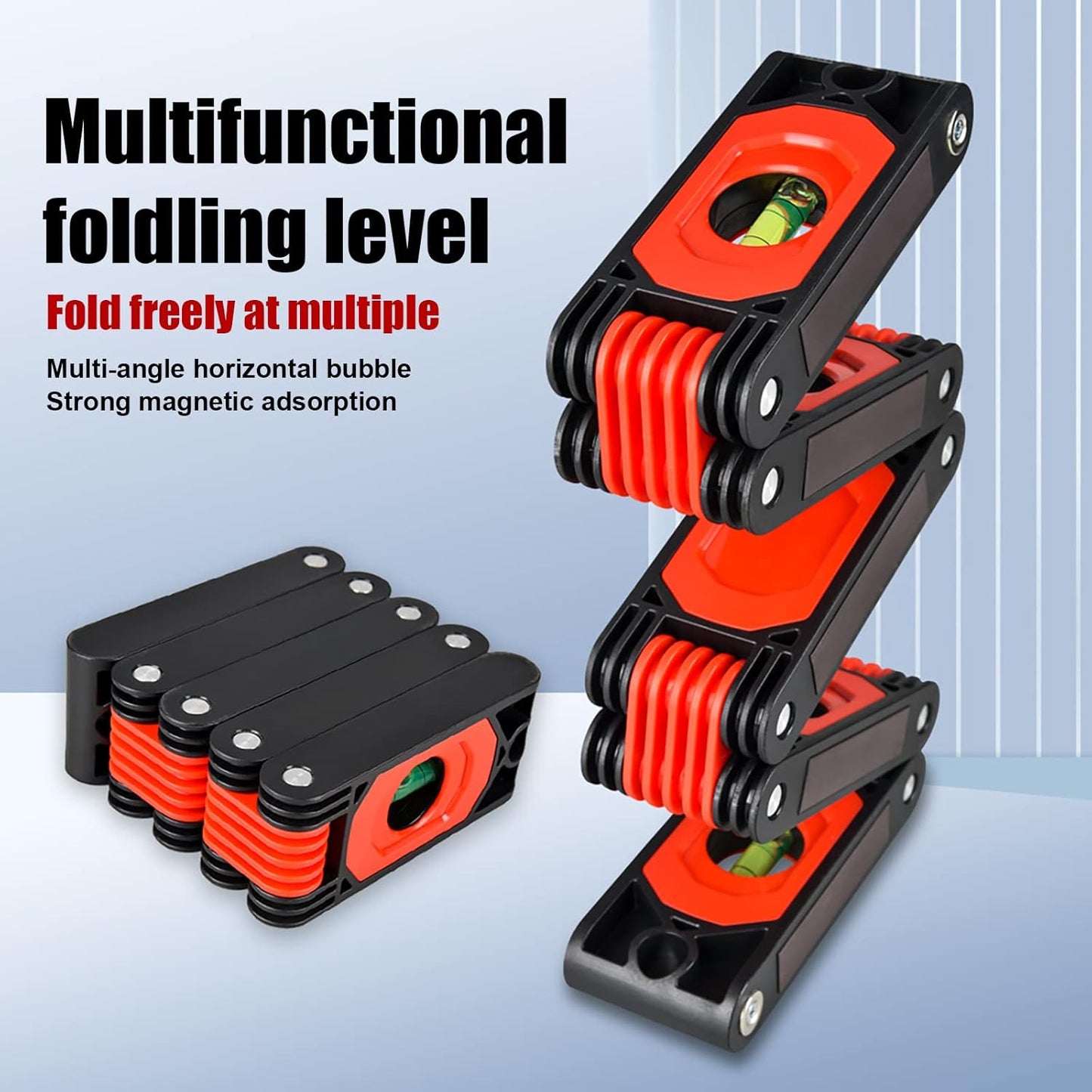Folding Level Ruler Accurate Level Angle Finder Gauge Folding Extend