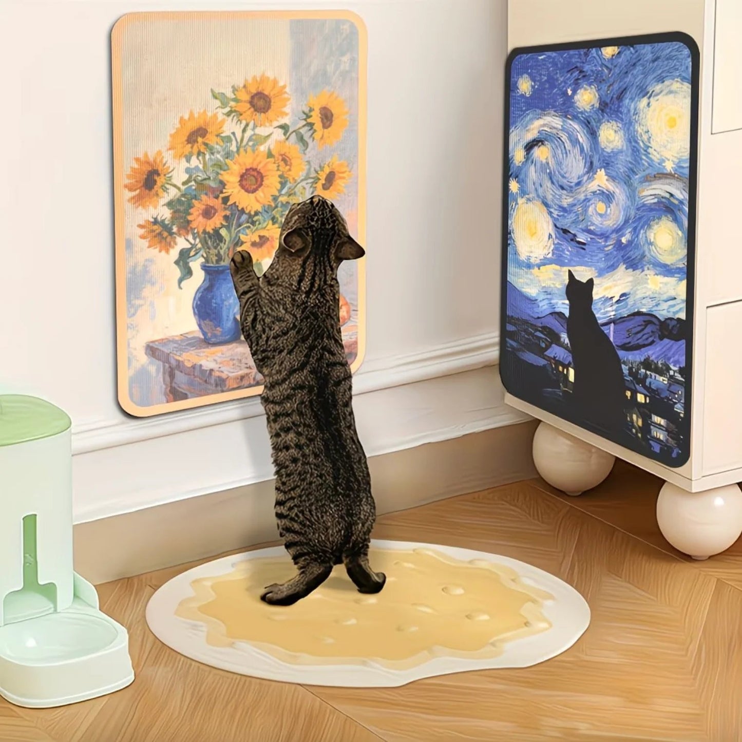 🎁Artistic Cat Scratching Board