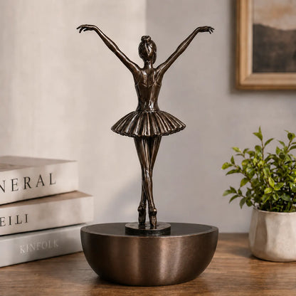 🔥💃 Elegant Ballerina Tabletop Water Fountain for Home & Office Decor💧