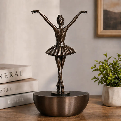 🔥💃 Elegant Ballerina Tabletop Water Fountain for Home & Office Decor💧