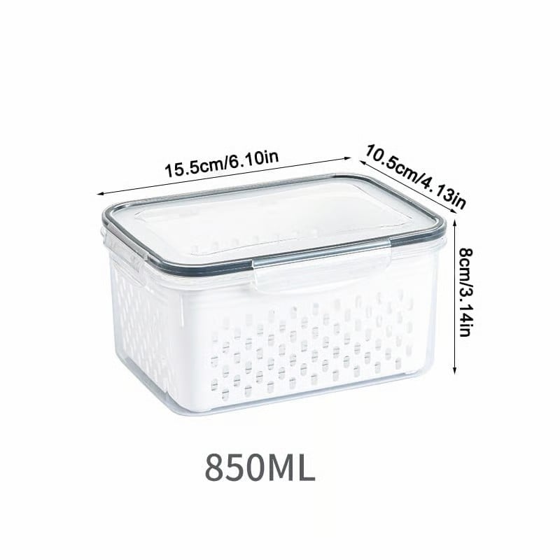 Food Storage Containers for Refrigerator Organization