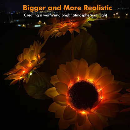 Meagoo Solar Sunflower Lights
