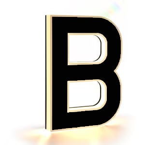 ✨ 9-inch Lighted House Numbers for Outside