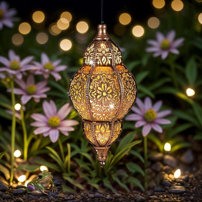 🌙Moroccan Style Artisan Solar Lights Outdoor - IPX44 waterproof✨