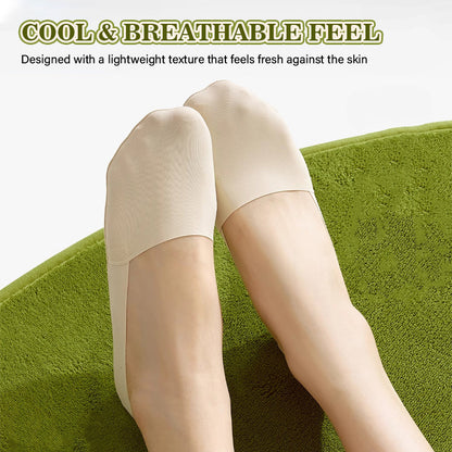 Ice Silk No-Show Socks