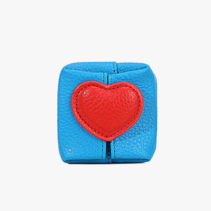 Sweetheart Mini Leather Pouch