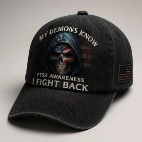 PTSD Awareness Hat – I Fight Back, Every Day