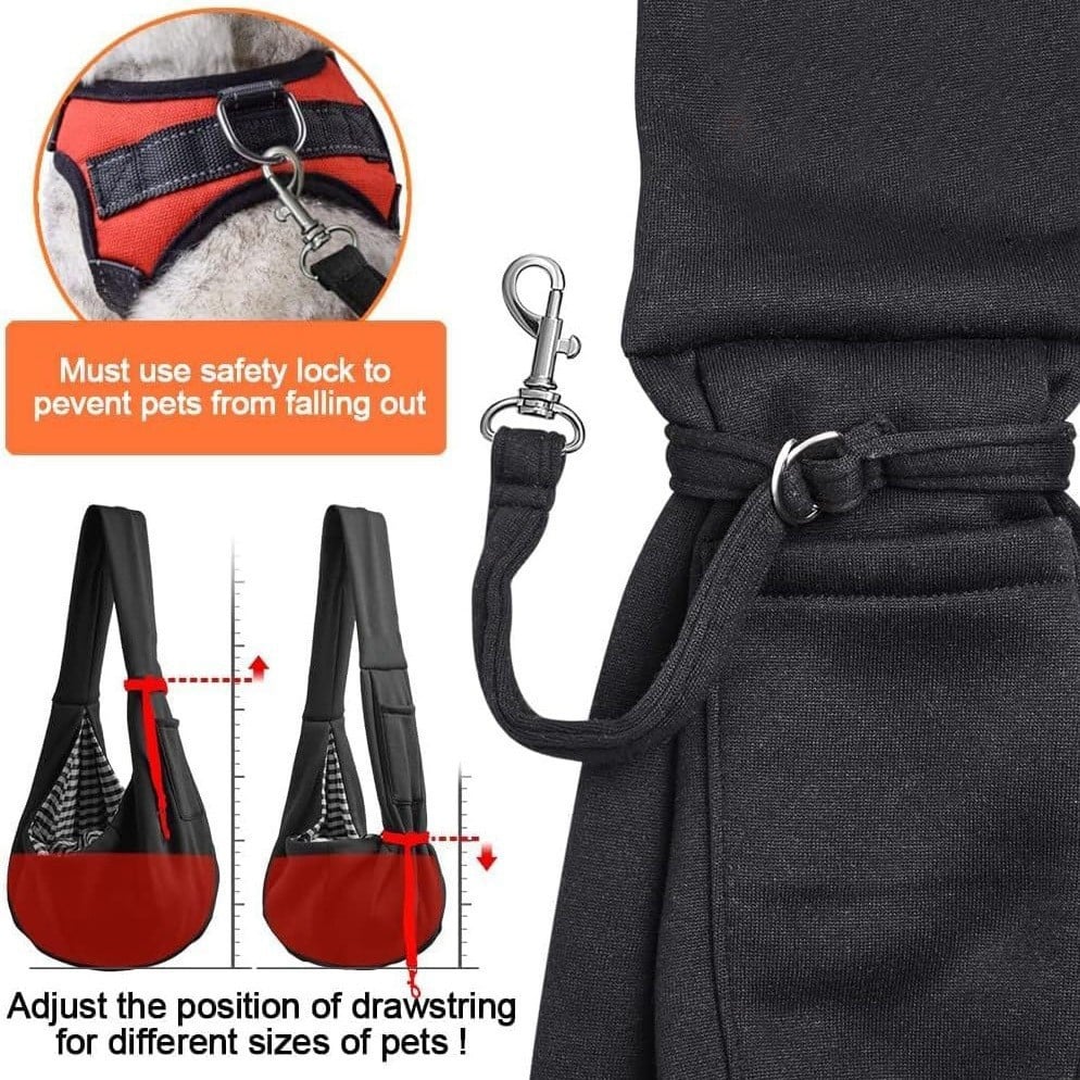 🎉Dog & Cat Sling for Small and Medium Pets Up to 15lbs