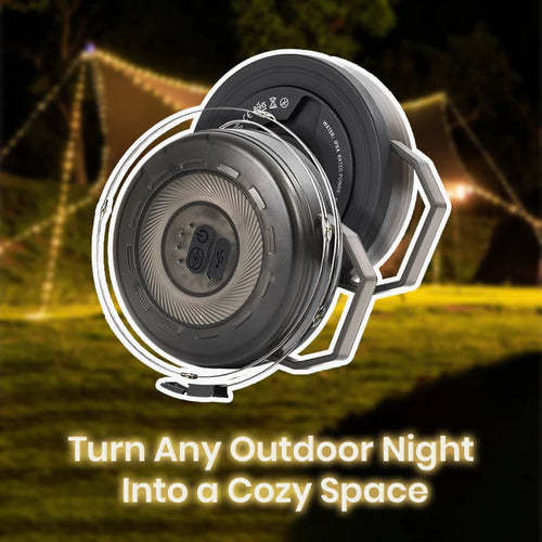 Retractable Camping Light – Lantern & String Lights in One