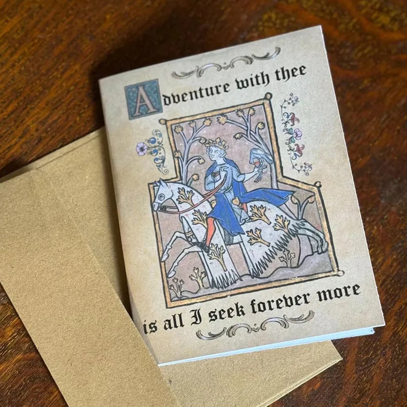 🔥Last Day Promotion 49% OFF🔥- Medieval Valentine's Cards