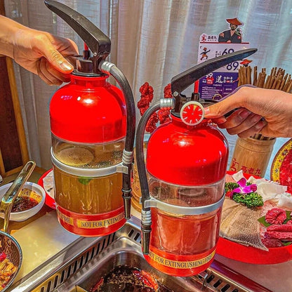 🧯Fire Extinguisher Beer Tub – 2L capacity, hand‑press dispenser. Unique design, keeps drinks fresh. Perfect for football parties & garden gatherings. 🏆⚽