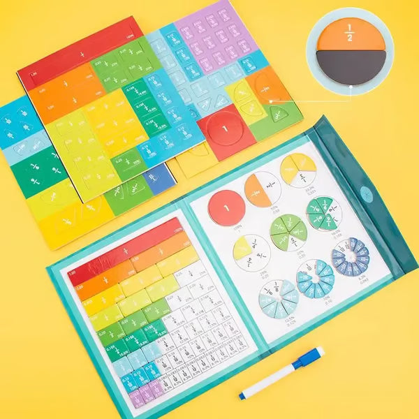 📚🧲Magnetic Fraction Demonstration Book