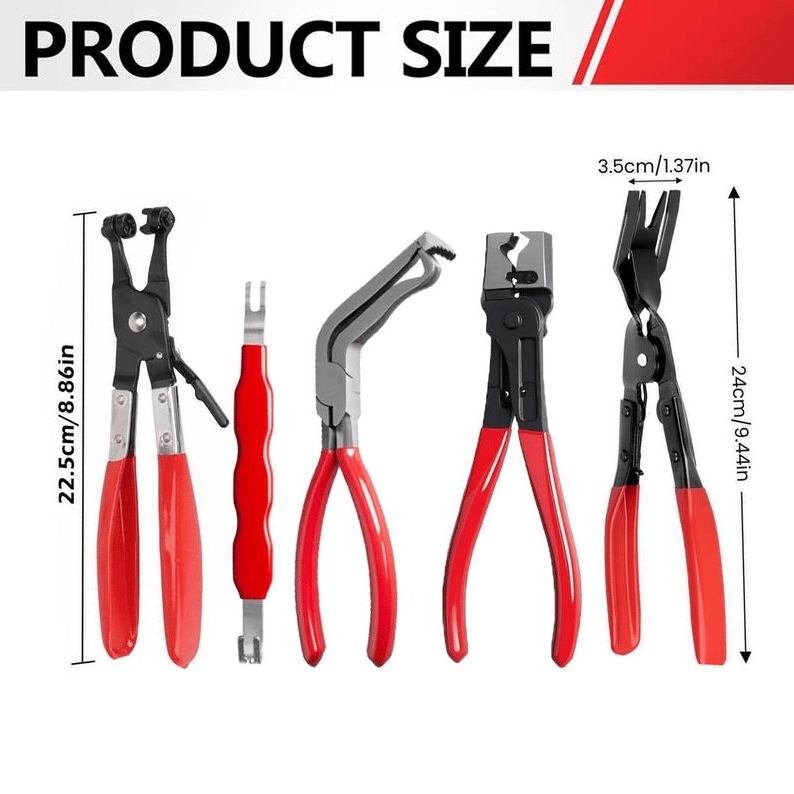 Auto Electrical Disconnect Pliers Kit, High-Carbon Steel Auto Repair Tools