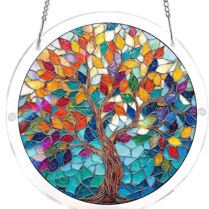🔥LAST DAY 45% OFF ☀️🛍️Acrylic Jigsaw Puzzle Suncatcher 80 Pieces