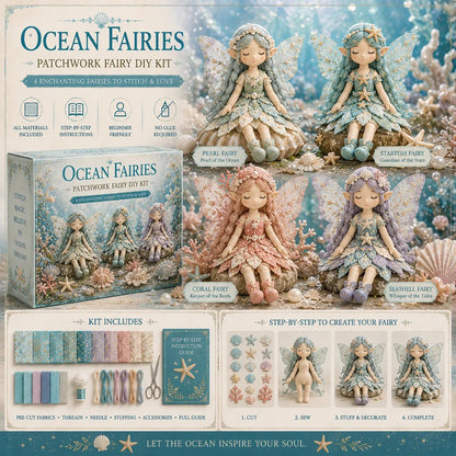🔥LAST DAY 49% OFF - 🧵Fairy Patchwork DIY Collection