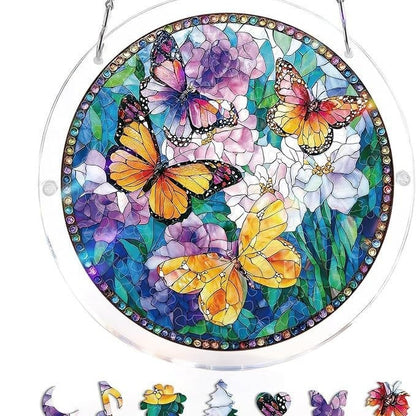 🔥LAST DAY 45% OFF ☀️🛍️Acrylic Jigsaw Puzzle Suncatcher 80 Pieces