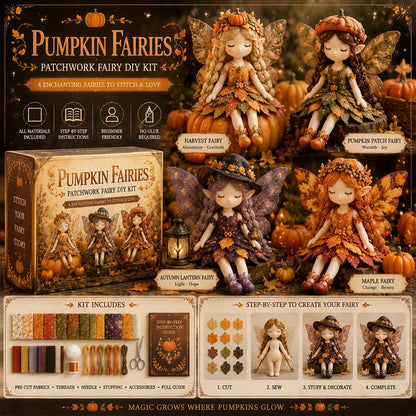 🔥LAST DAY 49% OFF - 🧵Fairy Patchwork DIY Collection