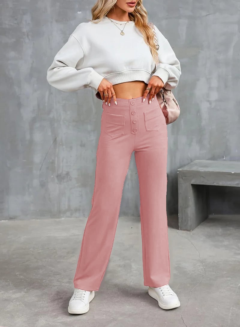 🔥Last Day 49% Off🔥-Women's Casual High Waist Stretch Pants