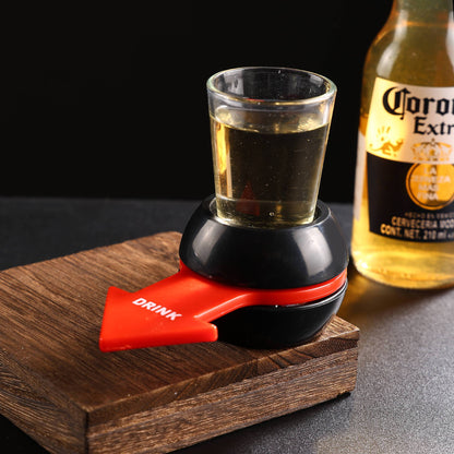 🎲 Penalty Spin Wheel Drinking Game Toy – Russian Roulette Party Game Prop 🍻🔫🎯