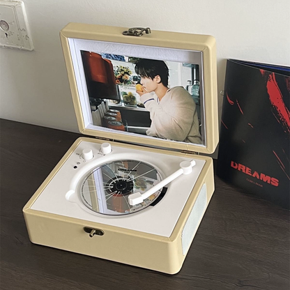 Retro Bluetooth Record Player