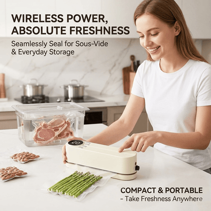 🥑✨Mini Vacuum Bag Sealer – Cordless Handheld Food Sealing Machine