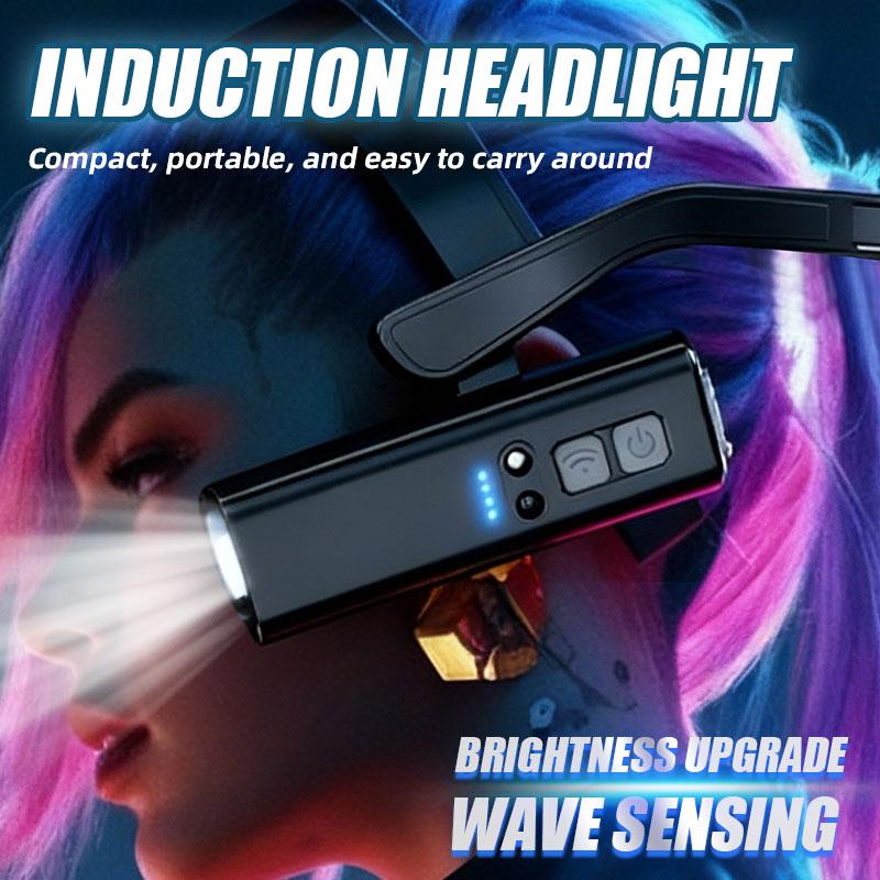 Ear Worn Motion-Sensor LED Headlight