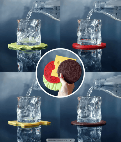 🦫Capy-Burger Coaster Set🍔