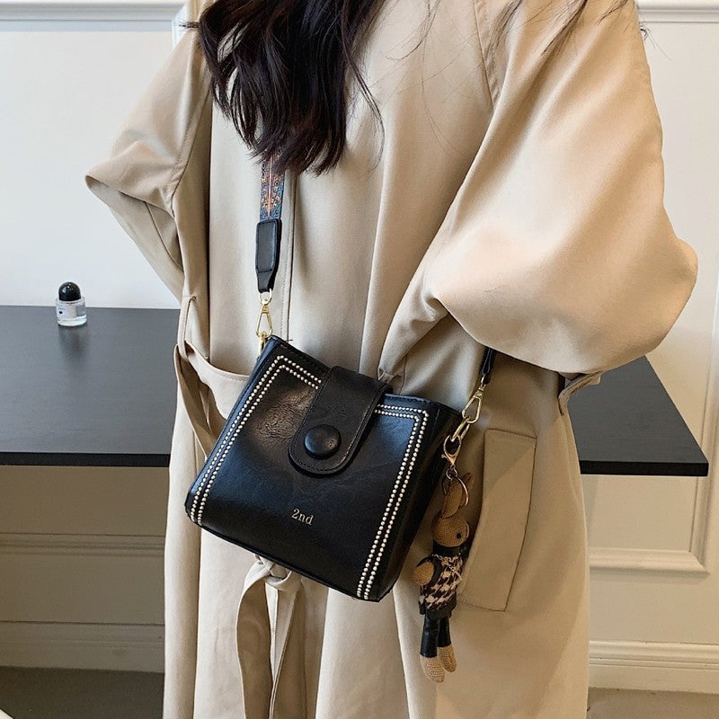 👜Leather Vintage Fashion Bag with Adjustable Wider Shoulder Strap