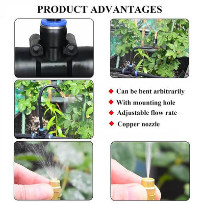 🚿360° Curved Garden Automatic Irrigation System