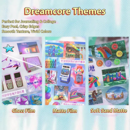Dreamcore Aesthetic Sticker Book