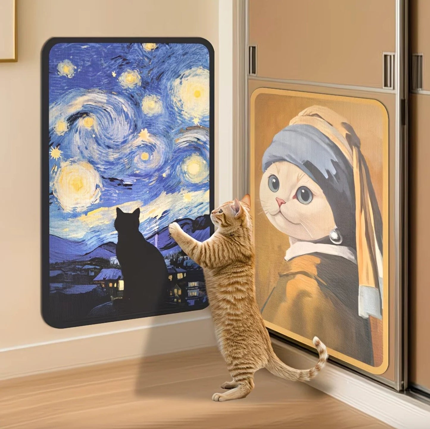 🎁Artistic Cat Scratching Board
