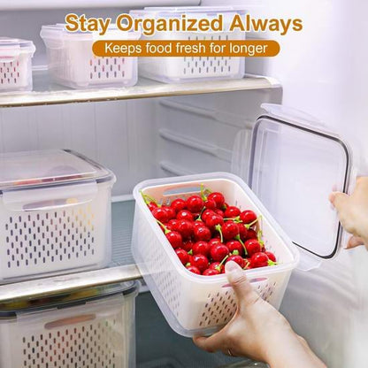 Food Storage Containers for Refrigerator Organization