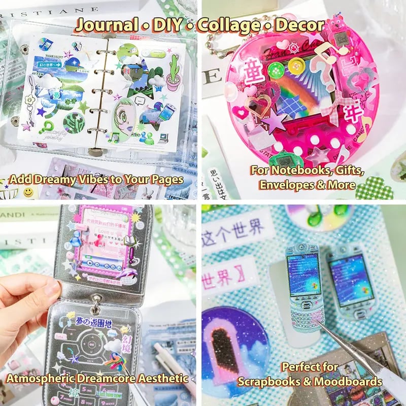Dreamcore Aesthetic Sticker Book
