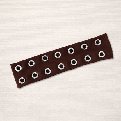 🖤 Punk Rivet Fashion Headband ⚡