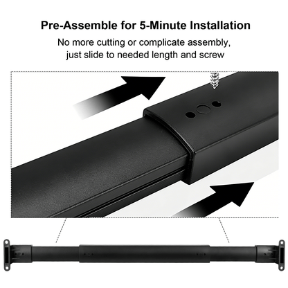🚗All-Aluminum RV Screen Door Handle Bar