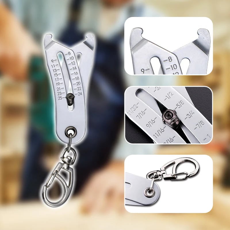 ✨Nut & Bolt Head Size Gauge