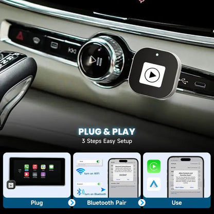 💥 Mini Wireless CarPlay/Android Auto Adapter