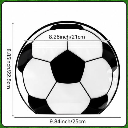 🎒⚽ Soccer Party Favor Bags with Handles – Football Treat Bags for Birthdays, Team Parties & World Cup Celebrations 🎉