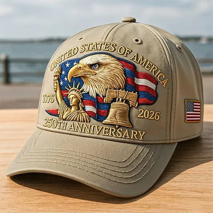 🔥Eagle & Liberty – United States 250th Anniversary Hat