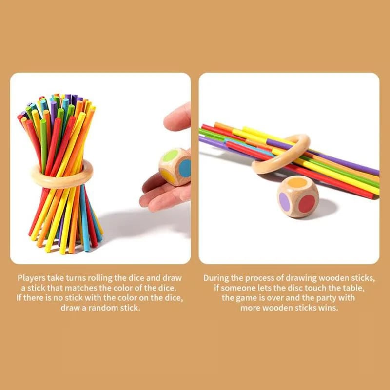 👪Wooden Stick Game for Kids