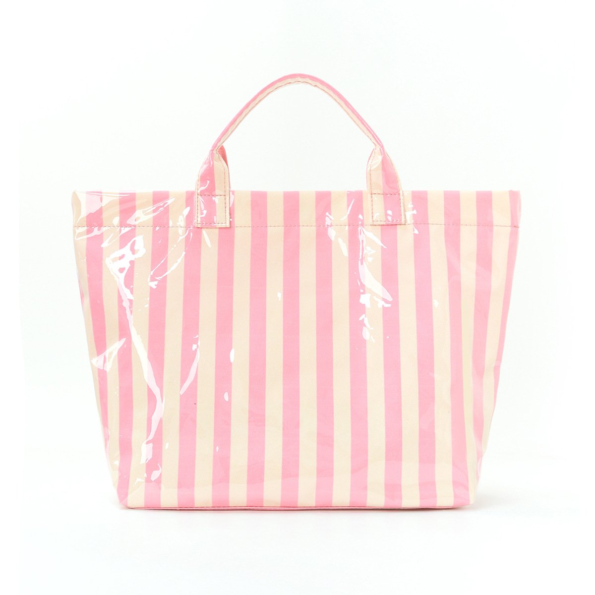 🌈 Lightweight Striped Tote Bag Large Capacity Travel & Beach Carryall