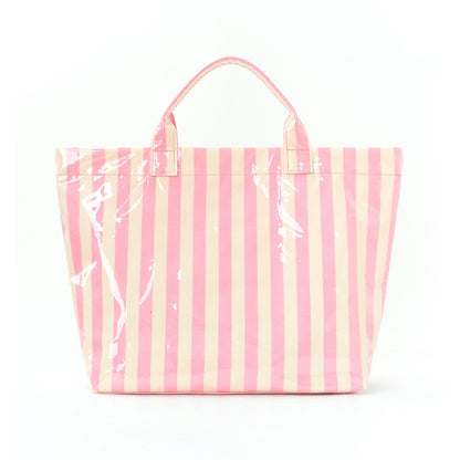 🌈 Lightweight Striped Tote Bag Large Capacity Travel & Beach Carryall