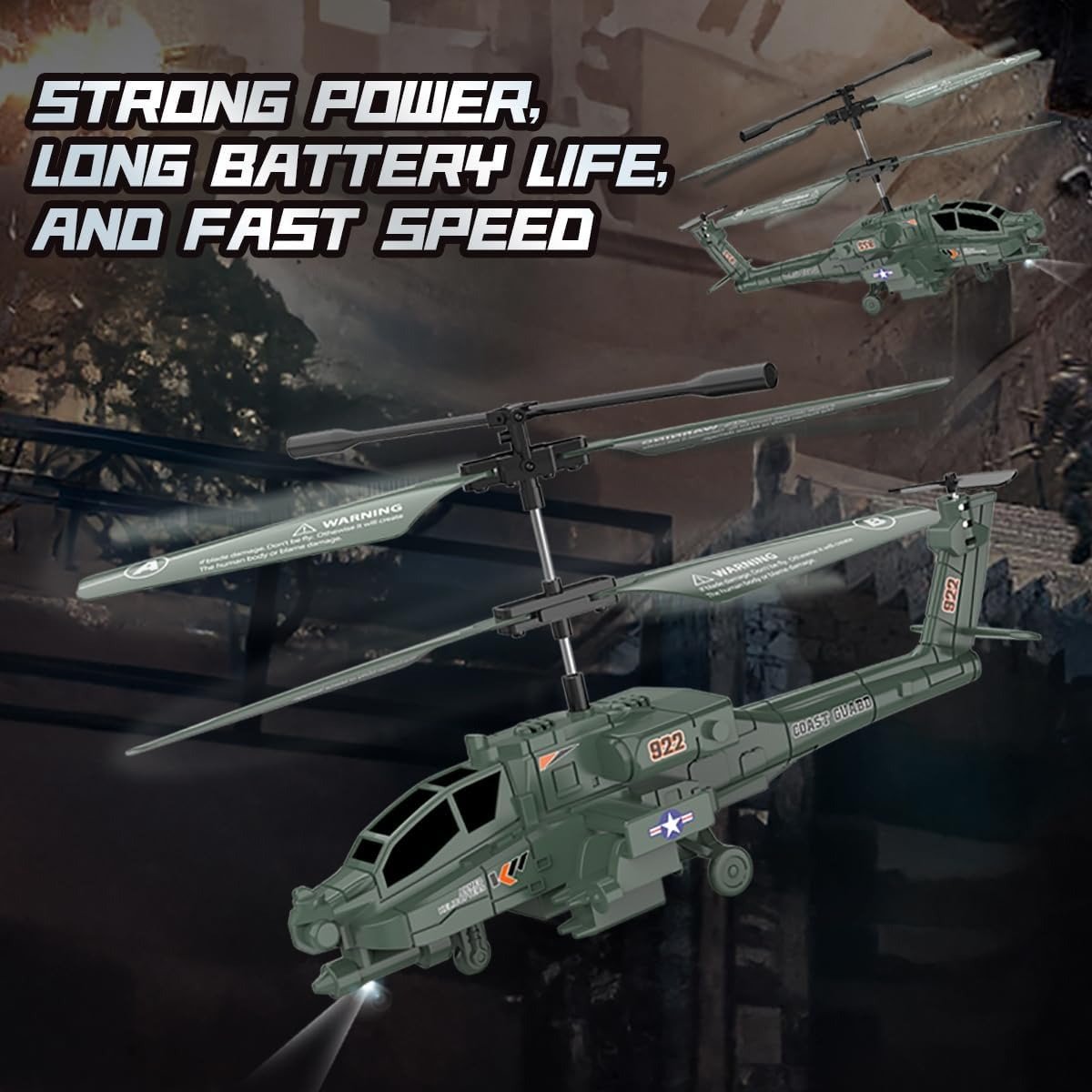 Remote Control RC Military Helicopter 🔥