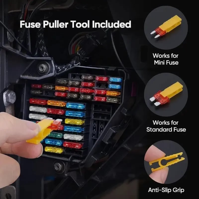 306 PCS Car Blade Fuse Assortment Set